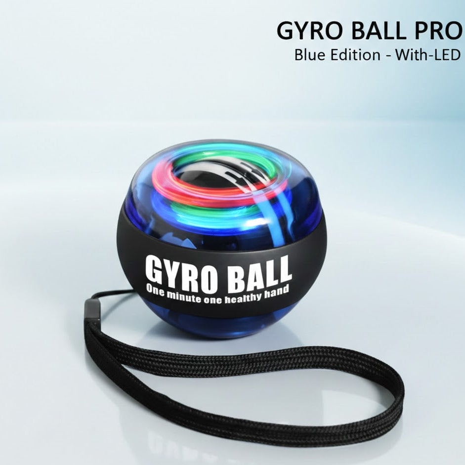 GYROBALL POWER - RENFORÇATEUR DE POIGNET ET D’AVANT-BRAS : ÉQUIPEMENT DE MUSCULATION POUR LE FITNESS ET LE BIEN-ÊTRE