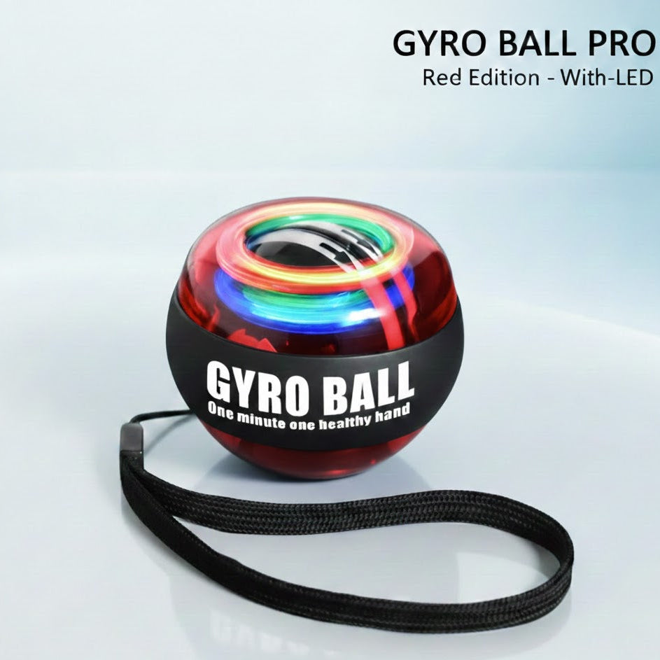 GYROBALL POWER - RENFORÇATEUR DE POIGNET ET D’AVANT-BRAS : ÉQUIPEMENT DE MUSCULATION POUR LE FITNESS ET LE BIEN-ÊTRE